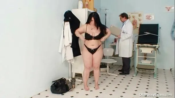 Big tits fat Rosana gyno doctor examination