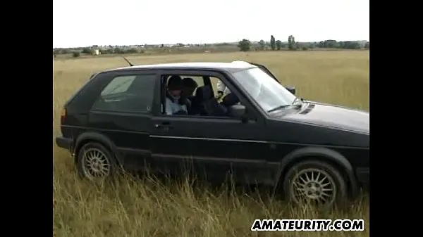Veliki Amateur teen girlfriend outdoor threesome with facial sveži videoposnetki