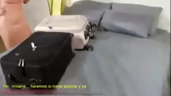 Stora Sharing the bed with stepmother (Spanish sub färska videor
