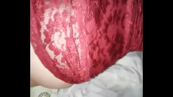 Veliki Little slut in red dress nails my cock sveži videoposnetki