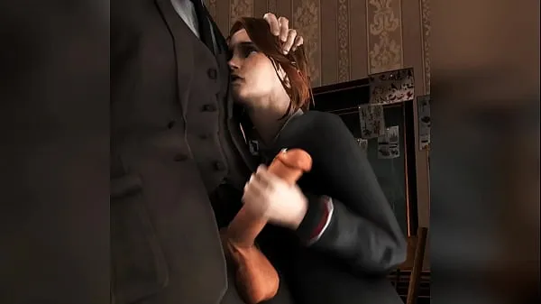 Young Hermione fingering a member of his worst enemy - Malfoy Video baharu besar