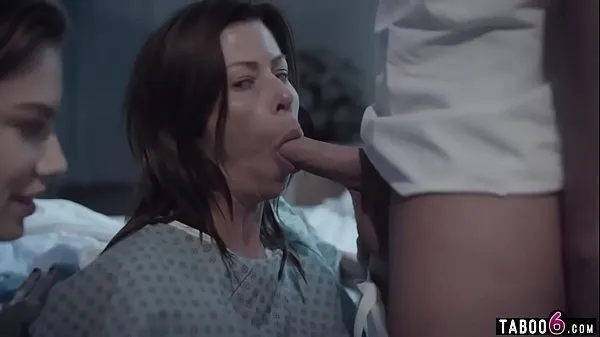 Big Huge boobs troubled MILF in a 3some with hospital staff vídeos frescos