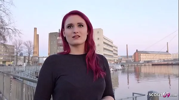 Большие НЕМЕЦКИЙ СКАУТ - Рыжую студентку Мелину трахнули за деньги на уличном кастинге свежие видео