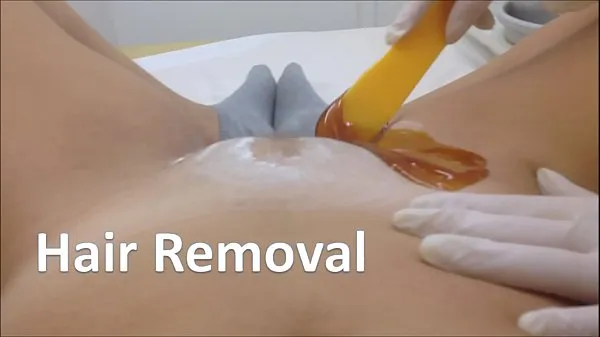 Video besar hair removal segar