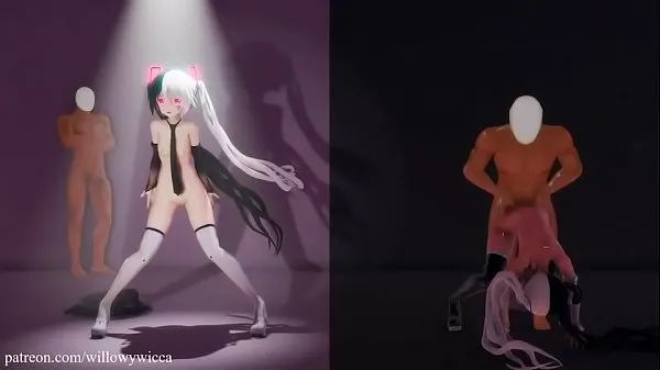Big Front and back lovers-Hatsune Miku fresh Videos