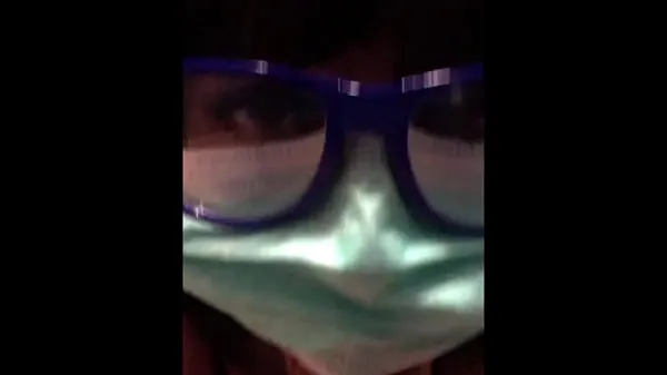 Grote Confined arab sucks masked corona virus covid-19 quarantine nieuwe video's