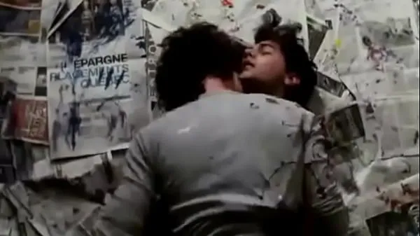 Big François Arnaud and Xavier Dolan gay kiss from J'ai Tué fresh Videos