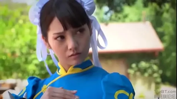 Duże Chun li cosplay interracialświeże filmy