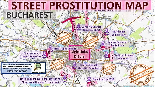 Big Street Prostitution Map of Bucharest, Romania, Rumänien with Indication where to find Streetworkers, Freelancers and Brothels. Also we show you the Bar, Nightlife and Red Light District in the City fresh Videos