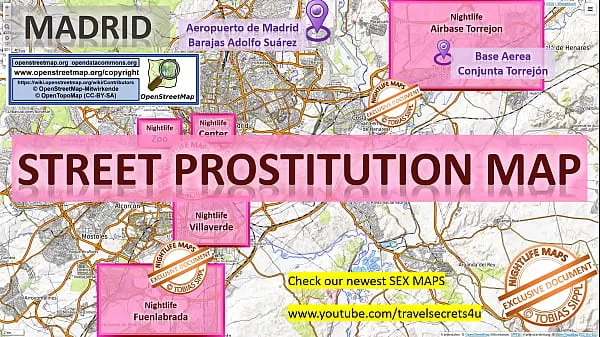 大Madrid, Spain, Sex Map, Street Map, Massage Parlours, Brothels, Whores, Callgirls, Bordell, Freelancer, Streetworker, Prostitutes新鲜的视频