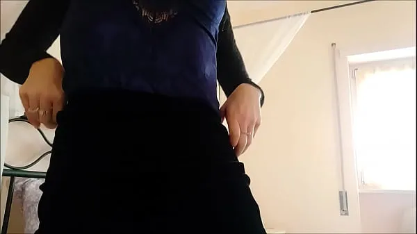 Big stepson! this is a real disaster! you ejaculated on my skirt, and now how do I do it fresh Videos