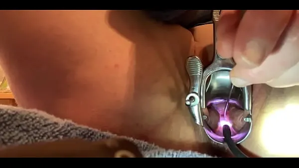 Stora Watch cervix bounce as rosebud pops through internal os färska videor