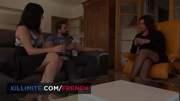Čerstvá videa 2 French brunettes for this lucky guy velké