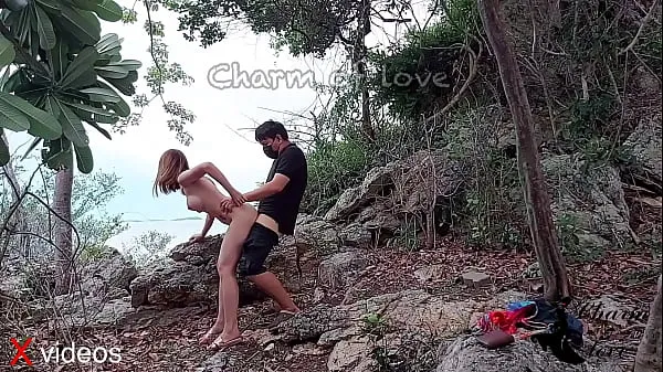 Duże having sex on an island with a strangerświeże filmy