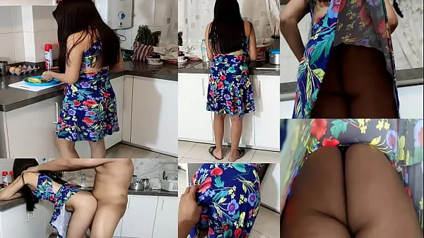 Big step Daddy Won't Please Tell You Fucked Me When I Was Cooking - Stepdad Bravo Takes Advantage Of His Stepdaughter In The Kitchen fresh Videos