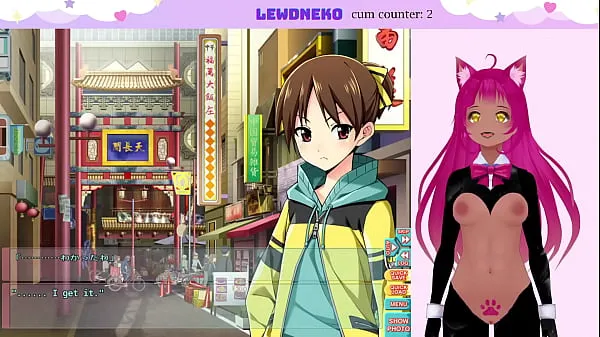 VTuber LewdNeko Plays Go Go Nippon and Masturbates Part 6 Video baharu besar