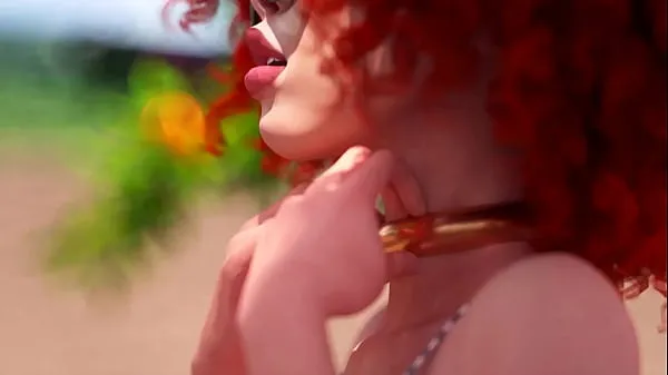 Big Futanari - Beautiful Shemale fucks horny girl, 3D Animated fresh Videos
