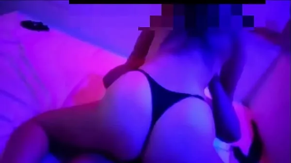 Young wife moaning with friend at motel and cuckold filming, condom escapes and she keeps sitting Video baharu besar