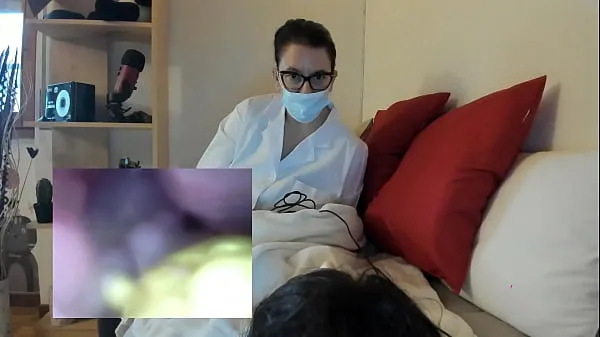 Stora Doctor Nicoletta gyno visits her friend and shrinks you inside her big pussy färska videor