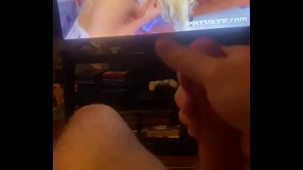 Big Jacking my big dick off while watching porn video 82 fresh Videos