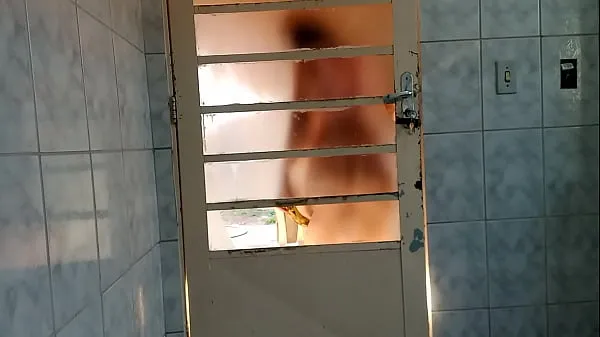 Video lớn Behind the door I used a toy on the fascinating pussy mới