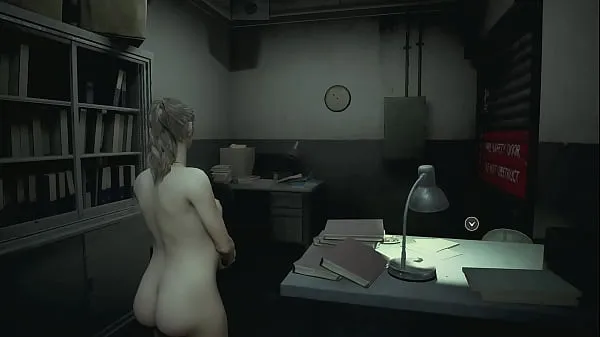 Isoja Resident Evil 2 Mod Pregnant Claire Lion Jr HD tuoretta videota