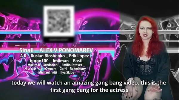 Nagy Girl reacts to Lana Rhodes' first gangbang friss videók