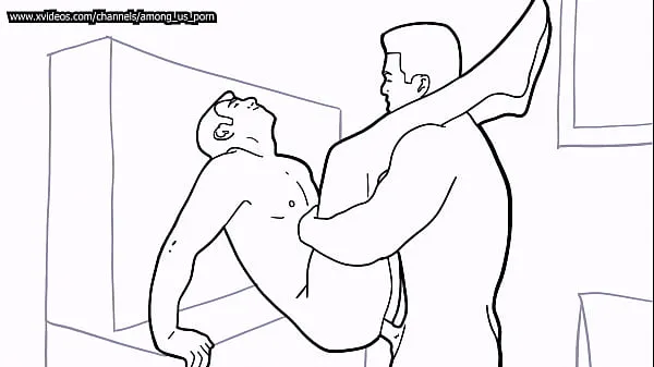 Big Pornô gay animado em preto e branco parte 4 vídeos frescos