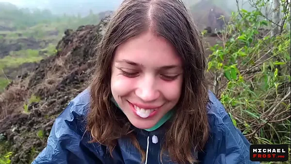 Big The Riskiest Public Blowjob In The World On Top Of An Active Bali Volcano - POV fresh Videos