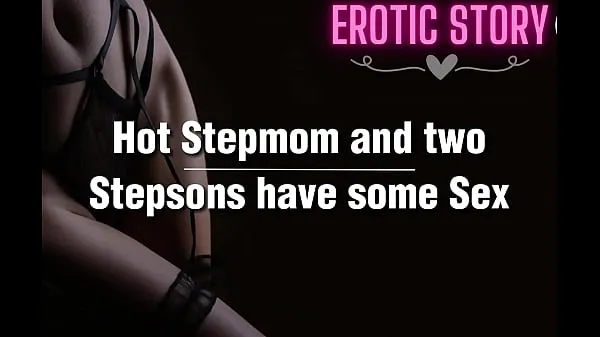 Veľké Hot Stepmom and two Stepsons have some Sex čerstvé videá