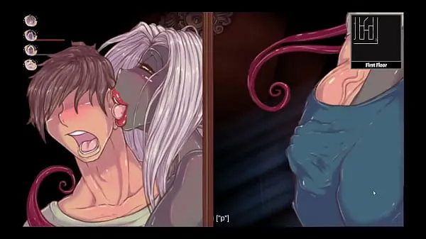 Sex Maniac Mansion [ Hentai Game PornPlay ] Ep.1 creampie a gender bender version of Frankenstein Video baharu besar