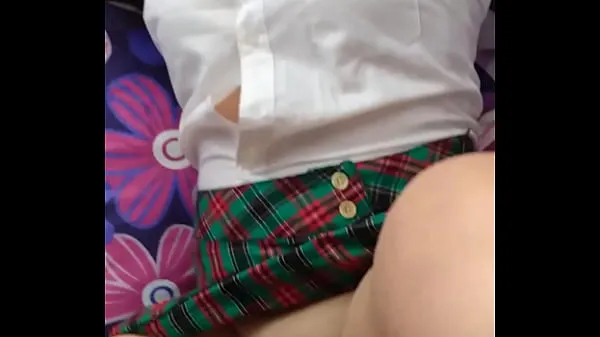 Spy cam! This Girl Was So Tired After College! What did I do to her with her SKIRT on her side! That ASS WAS TIGHT Video baharu besar