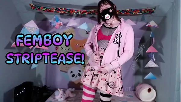 Video besar FEMBOY Striptease! (Trailer segar