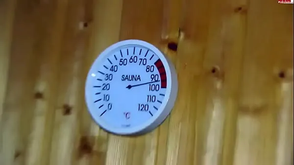 Isoja Milf is fucked in the sauna. Amateur couple tuoretta videota